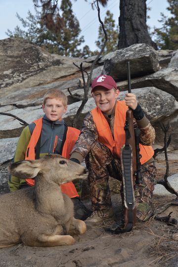 Adam Brooks shot this mule deer after taking a few years off from hunting due to being pushed too hard by his father, who was hoping the young man would take to hunting like he did as a kid.